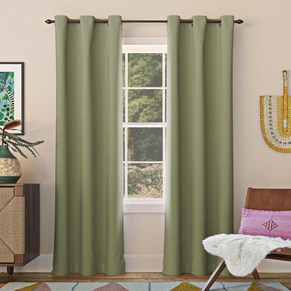 Sage Green Blackout Curtains | Wayfair